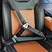 Seat Belt Adjuster for Kids,Comfort Universal Auto Shoulder Neck Strap Positioner, Anti-Strangulation Neck Seat Belt Locking Clips