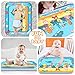 Jasonwell Tummy Time Water Mat Baby Toys 3 6 9 12 Months Old 30X24 Inches X-Large Infant Toys Inflatable Water Play Mat for Newborn Boys Girls Play Activity Center