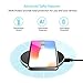 Wireless Charger,Ausher 10W Fast Wireless Charger for Samsung Galaxy S9/S9 Plus/S8/Note 8/5/S7,7.5W Wireless Charging Pad for IPhone X 8/8 Plus, 5W Standard Wireless Charge for All Qi Enabled Phones