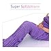 BATTOP Mermaid Tail Knitted Blanket for kids-(Child, Purple)