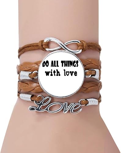 Amazon 英語の言葉デザイン ラブブレスレット ラブチェーン ロープオーナメント リストバンド ブレスレット 通販