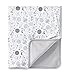 Lamaze Organic Baby Baby Organic Essentials 2 Ply Blanket, Grey, One Size