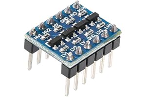 ST SHILLEHTEK SHILLEHTEK IIC I2C Logic Level Converter PRE-SOLDERED Bi-Directional 3.3V-5V 4 Channels Compatible with Arduino, Raspberry Pi, and Other Microcontrollers (1)