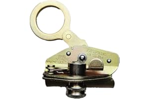 KLLsmDesign Rope Grab Ascender Fits for Rock Climbing Mountaineering, Fall Protection Gear Outdoors Auto Locking Equipment