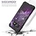 BENTOBEN Case for Galaxy S10+ Plus, 3 Layer Space Design Hybrid Hard PC Soft Rubber Bumper Heavy Duty Rugged Full Body Shockproof Protective Phone Cover for Samsung Galaxy S10 Plus, Purple Nebula