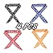 Pack of 4, The Elixir Ice Cool Scarf Neck Wrap Headband Bandana Cooling Scarf, 4 Pcs Value Pack (Black, Blue, Orange, Red)