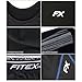 FITEXTREME Womens MAXHEAT Fleece Long Johns Thermal Underwear Set Black L