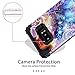 Casetego Compatible with Galaxy Note 8 Case,Floral Three Layer Heavy Duty Hybrid Sturdy Shockproof Full Body Protective Cover Case for Samsung Galaxy Note 8,Purple Mandala