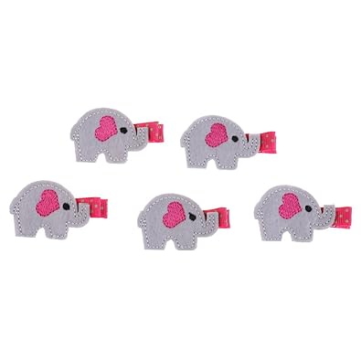 Buy Wholesale 5pcs Elephant Hair Clips Girls Kids Hair Accessories