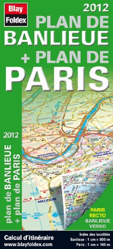 Plan de banlieue + plan de Paris