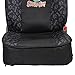 BDK Scooby Doo Waterproof Car Seat Covers for Dogs, 2 Pack Front Seat– Heavy Duty Black Oxford Automotive Front Seat Protector for Pets, Interior Covers for Auto Truck Van SUV
