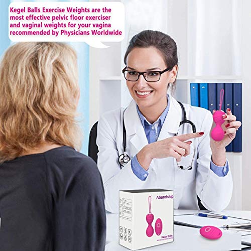 Abandship Kegel Exercise Weight for Women Ben Wa Kegel Balls for