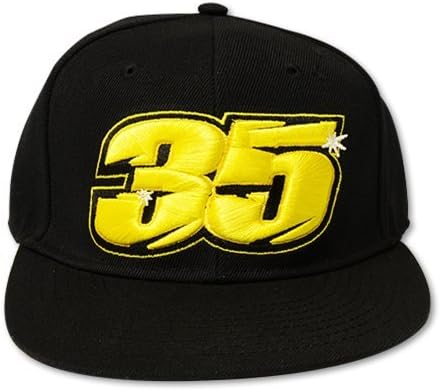 Official Cal Crutchlow 35 Tech Moto GP Black Union Jack Cap by Cal Crutchlow