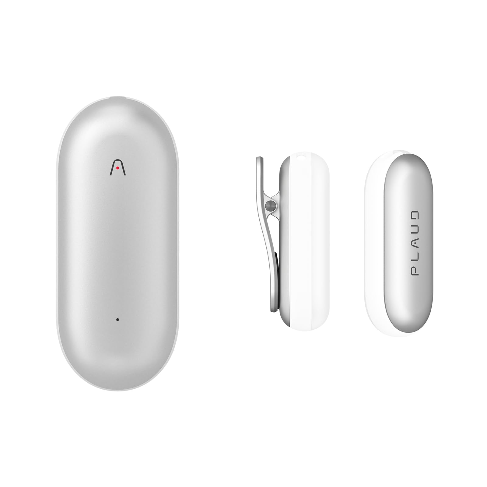 Plaud NotePin AI ボイスレコーダー【通常版】AI文字起こし/要約 ウェアラブルAIツール カプセル型 先端LLM活用 ワンタッチ録音 アプリ連動 112言語対応 発言者識別 編集可能 20時間連続使用 音声インポート Bluetooth接続 スマホ/パソコン対応 専用マグネットピン/クリップ付属 軽量 64GB大容量 録音機 小型 議事録/講義ノート/ボイスメモ/会話記録 シルバー商品画像