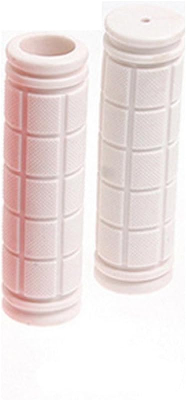 Mountain Bike Handlebar Grips Soft Rubber Anti Slip With Lock On Ends Handlebar Plugs For Mtb Bmx Road Bike Bicycle Accessories 10 Colors
