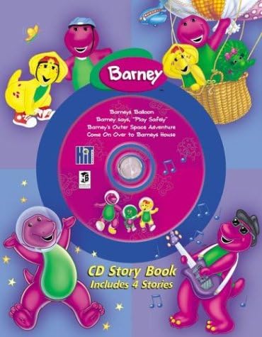 Barney Cd Storybook: Barneysays,Play Safely/Big Balloon/Outer Space Adventure/Comeon over to Barney's House