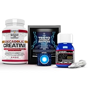 Anabolic-Muscle-Stack-Testo-Extreme-Anabolic-10-Blend-Decabolic-Creatine-Testo-Anabolic-Patches-Strongest-Legal-Testosterone-Booster-Muscle-Growth-Strength-Stack-1-Month-Course Anabolic Muscle Stack : Testo Extreme Anabolic & 10 Blend Decabolic Creatine & Testo Anabolic Patches - Strongest Legal…