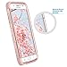 ULAK Galaxy J7 Case, Anti Slip Galaxy J7 Case Dust Scratch Shock Resistance Protective Cover for Samsung Galaxy J7 J700 (2015) with Hybrid High Soft Silicone Hard PC Case (Rose Gold)