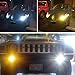 Antline Extremely Bright 3157 3057 3155 3457 4157 4057 Switchback LED Bulbs White/Yellow 3030 Chipsets with Projector for Turn Signal Lights (Pack of 2)