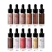 SMYTShop Face Glow Liquid Highlighter Waterproof Contour Make Up Glitter Brighten Shimmer Highlighters Makeup 12 Colors Available (12 Colors:C)