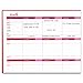 Mead Organizher Write 'n Wipe Monthly Planning Calendar, 15