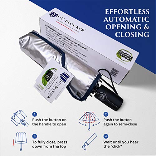 UVBlocking Sun Protection UV Umbrella Handheld Portable Beach