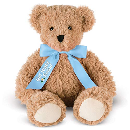 Vermont Teddy Bear 18-Inch Stuffed Animal – Almond Brown, Super Soft Plush, Made In USA With Recycled Stuffing