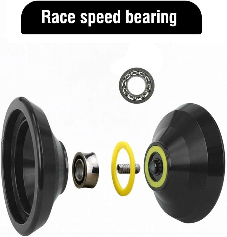 B Professionelle Aluminiumlegierung Unresponsive Yoyo with Stainless