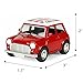 Toy Diecast Car Play Vehicles, Classic Diecast Model Cars, Old Car Models, Moving Vehicle Toys, Pull Back Action with Lights and Sounds 1:38 - iPlay, iLearn (Red)