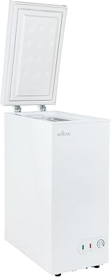 Willow WCF60W 51L Freestanding Chest Freezer Garage Safe 4-Star - White view 6
