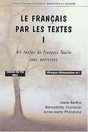 Le  français par les textes