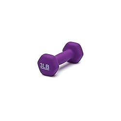 Amazon Basics Neoprene Dumbbell Hand Weights, 3