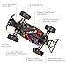 Cheerwing REMO Rocket RC Truck 1:16 2.4Ghz 4WD Remote Control Car High Speed Off-road Short Course Truck Red