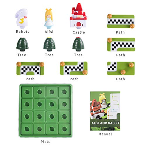 Elovien Smart Board Games for Kids, SkillBuilding Brain Puzzle Games