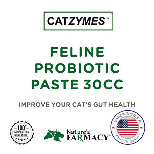 Catzymes Feline Probiotic Paste - Hairball, Gas and Diarrhea Relief