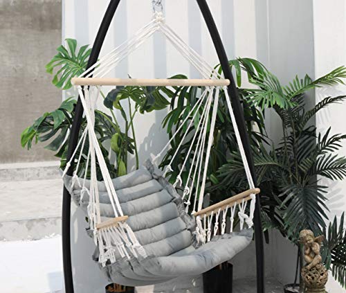 Ass Design Hängesessel Stoffsessel Schwebesessel Hängekorb Maly mit extrem gemütlichem 6cm dicken Sitzkissen und… – Bild 3