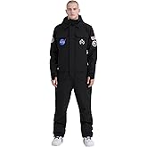 GSOU SNOW Ski Suits Women Men One Piece Snow Suits Waterproof Windproof Men Snowsuit Insulated Ski Jumpsuit for Snow Sports