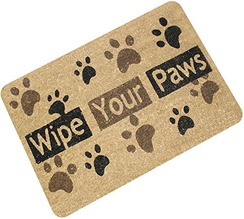 More buying choices for Wipe You Paws Doormat, Funny Cool Home Decor Indoor/Outdoor Doormat