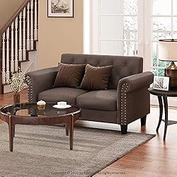 Furinno Bastia Vintage Modern Chesterfield Button