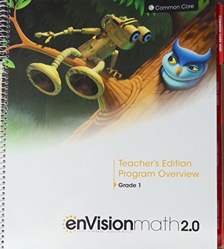 enVisionmath2.0 - 2016 Common Core Teacher's Edition Program Overview Grade 1