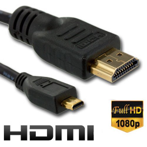 Mr. Gadget’s Solutions ® Micro D Hdmi HD - HDMI Cable Lead Cable Lead CB-HD1 for Olympus