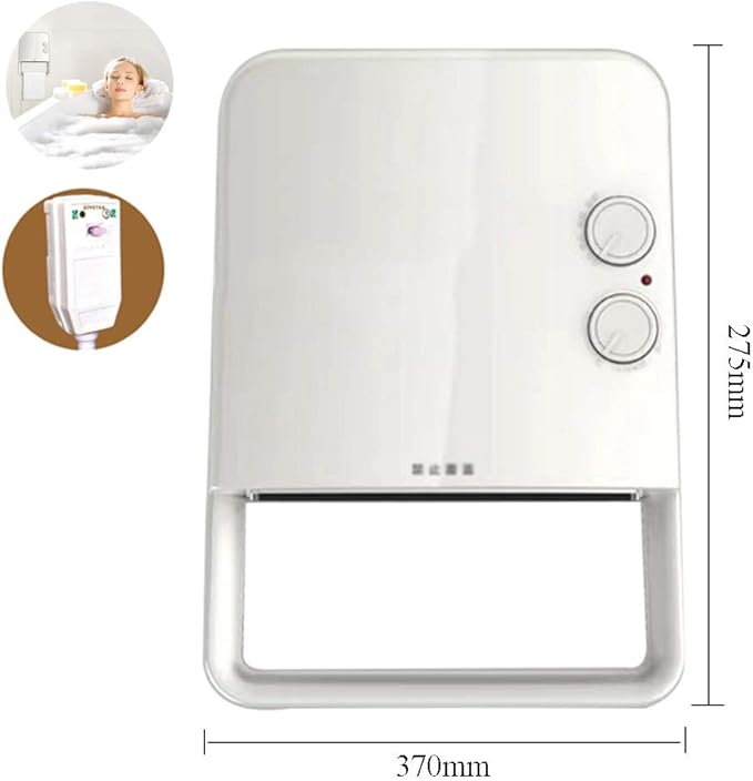 Calentador De Baño LTABC Calentador De Pared Con IPX 3 Calentador De