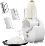 Bouncy Electric Cheese Grater Salad Maker Slicer Vegetable Chopper 3 Blades view 2