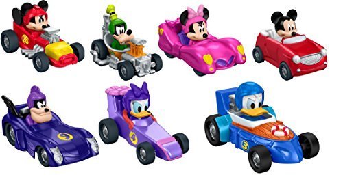 Fisher-Price Disney Mickey and the Roadster Racers - Set of 7 Die-Cast Cars