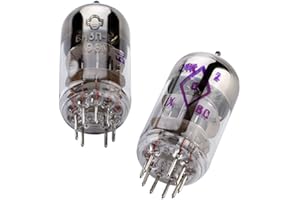 JINGERL 2PC 6H3N-E Electron Tube Amplifier Vacuum Tube for Replacemen 6N3/ 5670/ 2C51Tube Valve Improve Speaker Sound, Onecolor
