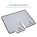 VicTsing Mouse Pad with Stitched Edges, Premium-Textured Mouse Mat Pad, Non-Slip Rubber Base Mousepad for Laptop, Computer & PC, 10.2×8.3×0.08 inches, Grey