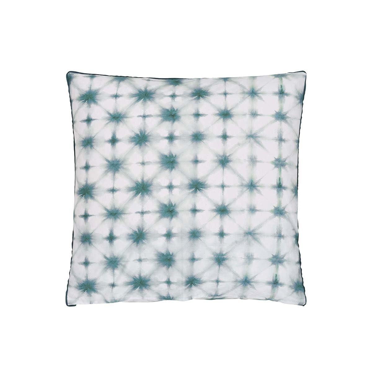 Designers Guild Printed Cotton Percale Karaoshi Celadon Pillowcase 65 x 65 cm