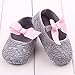 GOTD Glitter Baby Shoes Sneaker Anti-slip Soft Sole Toddler Prewalker (US 2.5, 0~6 Month , Gray ) by Goodtrade8