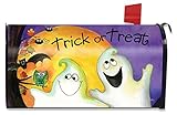Briarwood Lane Trick or Treat Ghouls Halloween Mailbox Cover Ghosts Standard