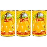 La Valle Italian Peeled Yellow Plum Tomatoes 14 oz. 3 Pack - Kosher